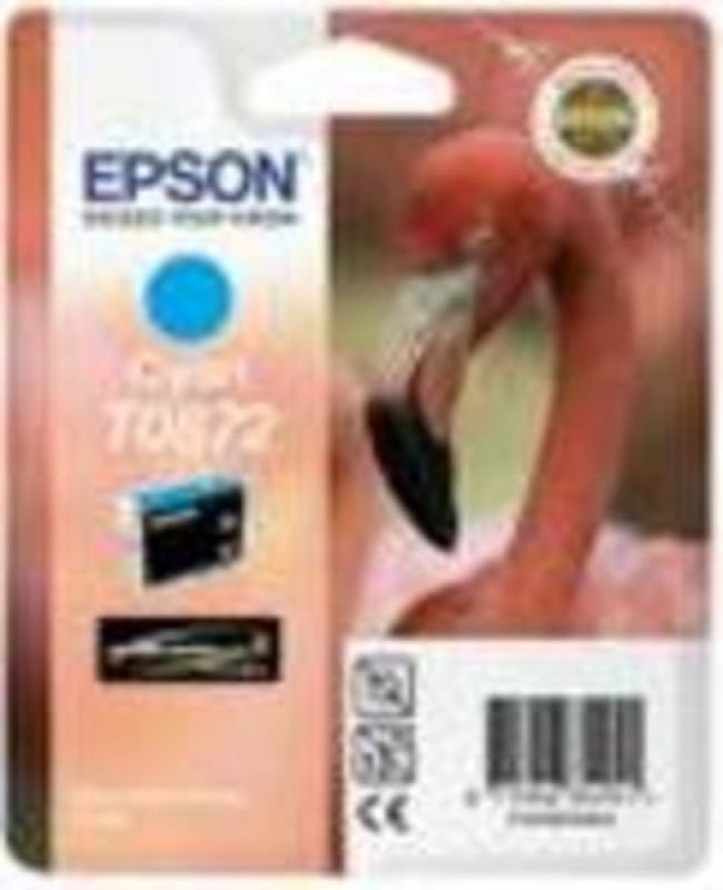 *Epson T0872 11.4ml Cyan Ink Cartridge