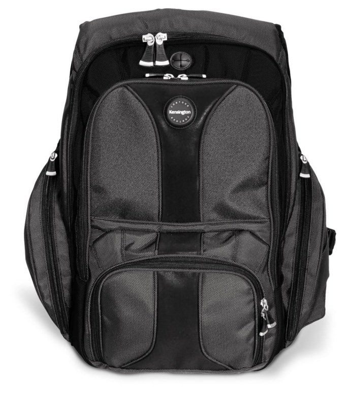 Image of Kensington Contour Backpack for up to 16&quot; Laptops - Black + Grey