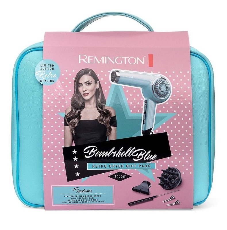 Remington Bombshell Blue Retro Dryer Pack- D4110OB Review