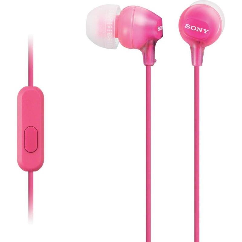 Sony In Ear Headphones Pink 12m Cord