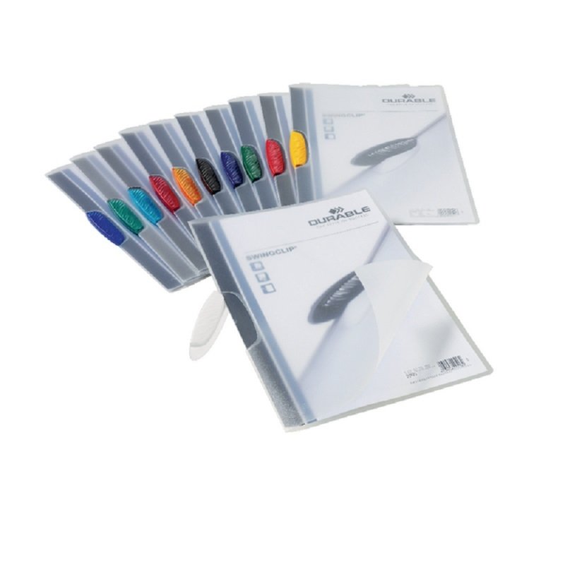 Durable Swingclip Folders 3mm Assorted (Pack of 25) 2260/00 Review