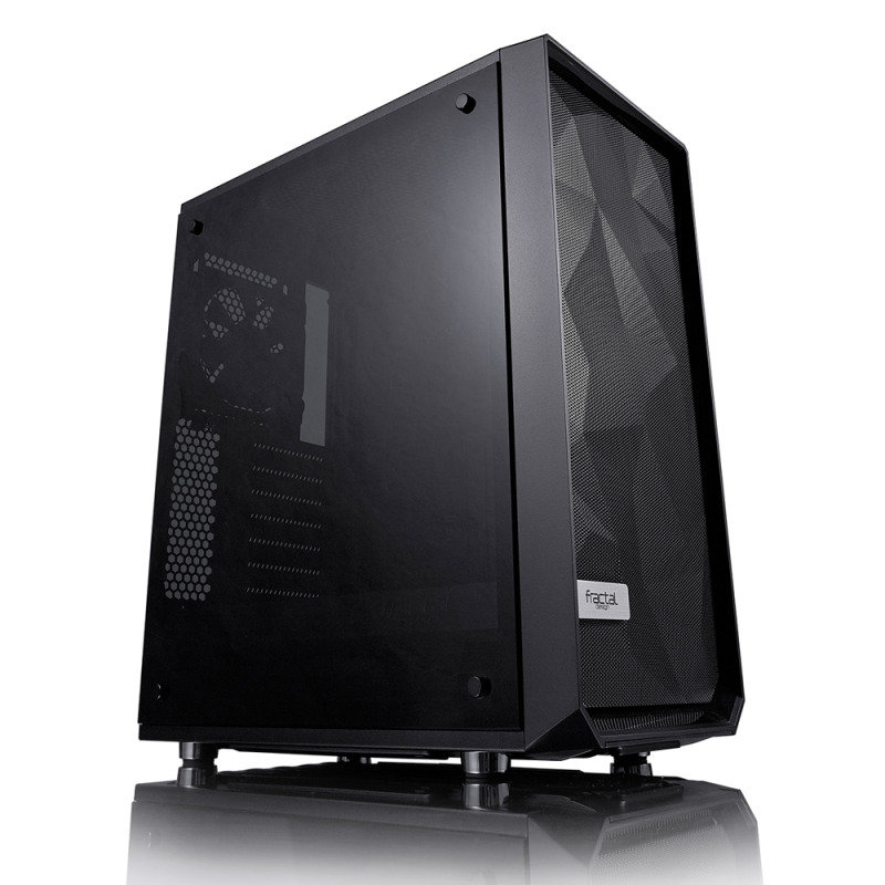 Click to view product details and reviews for Fractal Design Meshify C Blackout Tempered Glass Pc Gaming Case Black.