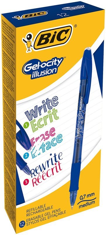 BIC Gelocity Illusion Blue (Pack of 12) 943440 Review