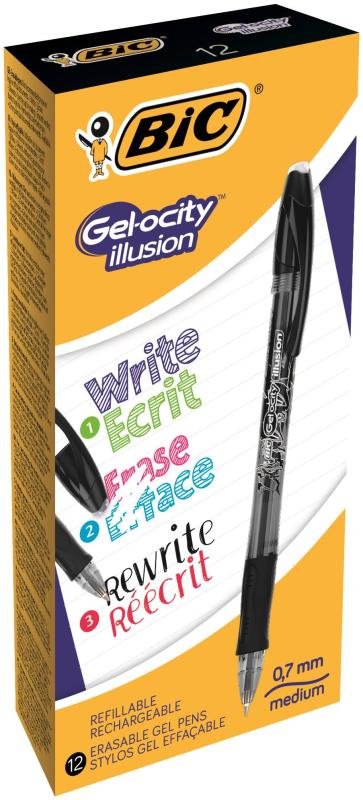 BIC Gelocity Illusion Black (Pack of 12) Review