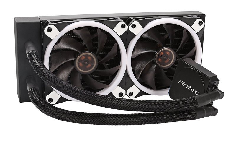 antec kuhler h2o k240 liquid cooler