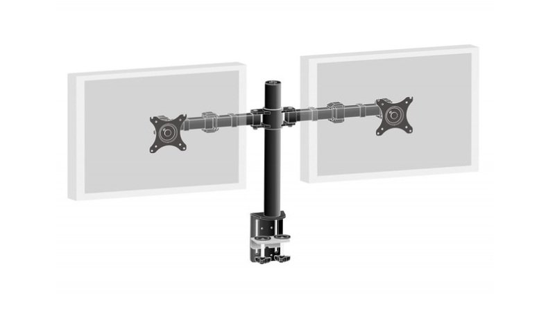Click to view product details and reviews for Ds1002c B1flexible Desk Mount Dual.