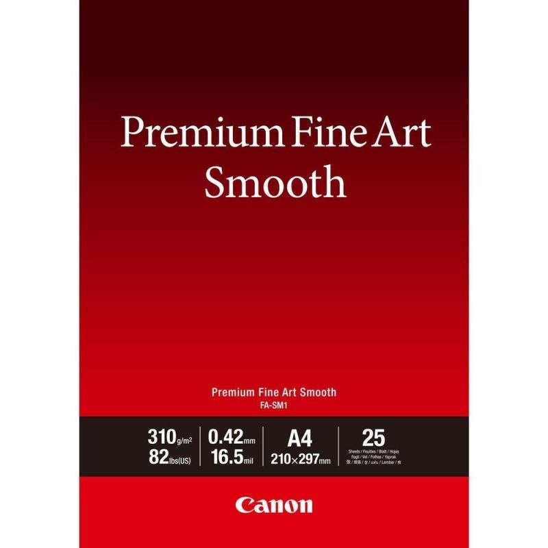 Canon Premium Fine Art Smooth A4 Paper (Pack of 25) 1711C001 Review