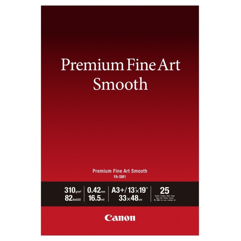 Canon Premium Fine Art Smooth A3 Plus Paper (Pack of 25) 1711C004 Review