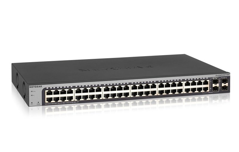 Click to view product details and reviews for Netgear Prosafe 48 Port Gigabit Smart Switch 4 X Fibre Sfp Pts.