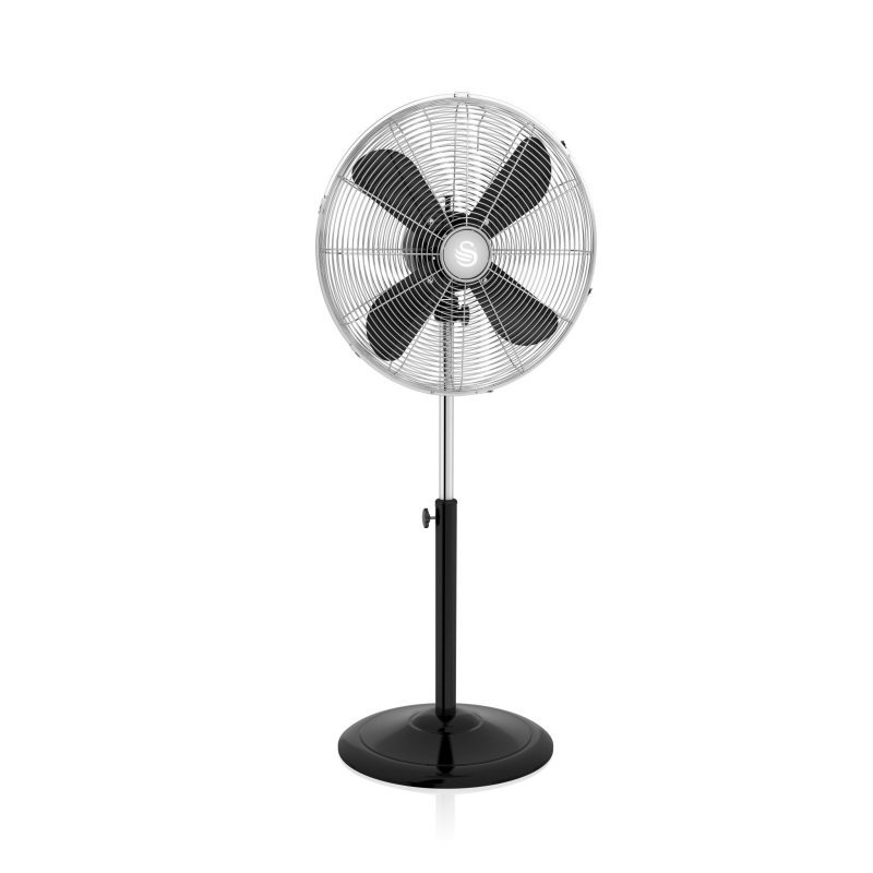 Swan SFA12610BN 16 Retro Black Stand Fan Review