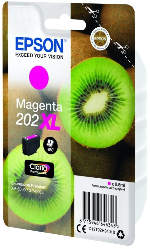 Image of Epson Kiwi 202XL Magenta Ink Cartridge