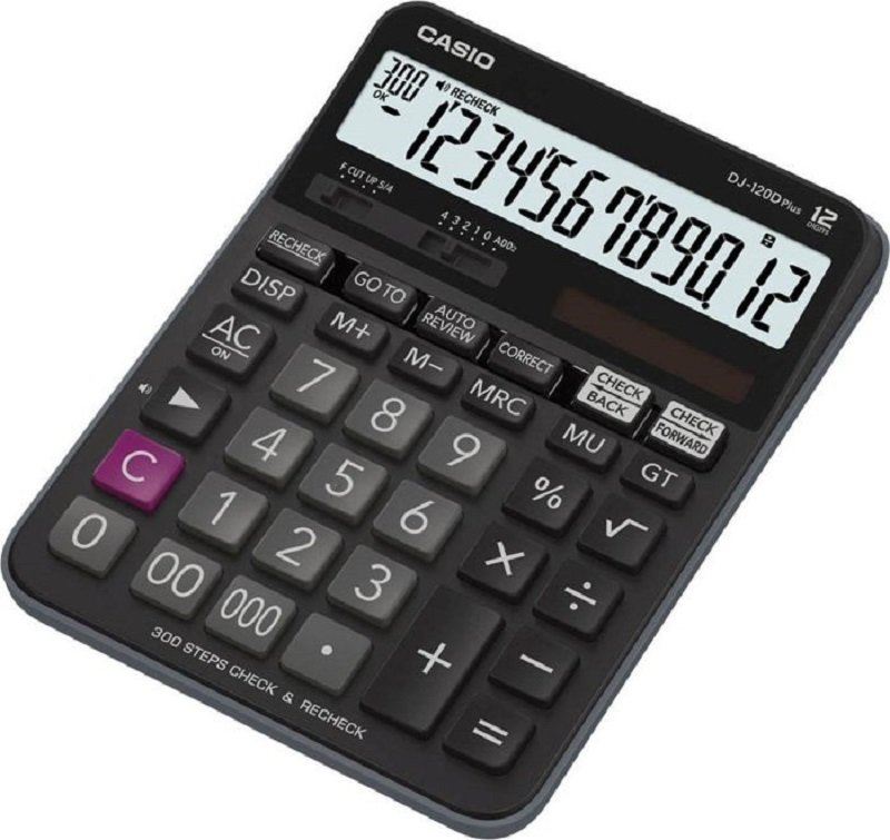 Casio DJ-120D Plus Desktop Calculator with Check and Correct Function (Black) Review