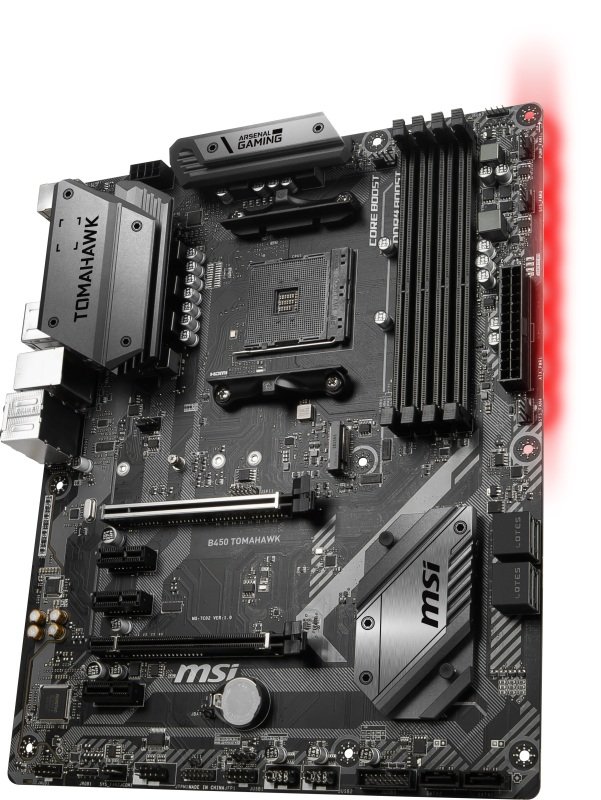 msi b450 tomahawk am4 ddr4 atx motherboard