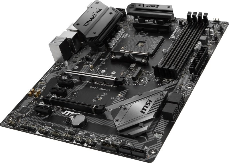 msi b450 tomahawk am4 ddr4 atx motherboard