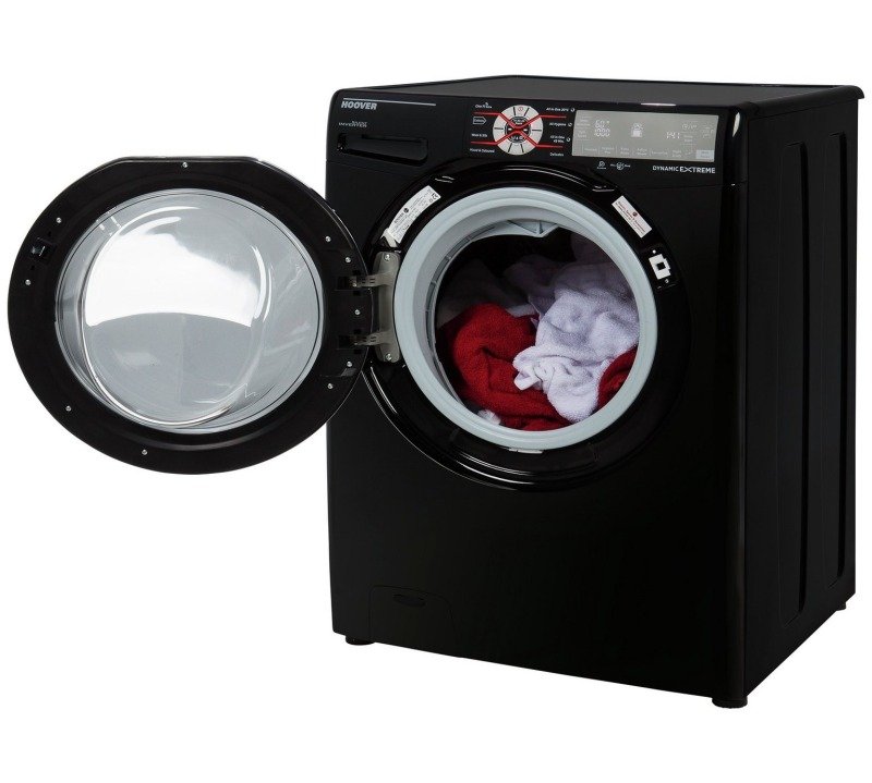hoover dwft410ah3b freestanding 10kg washing machine white