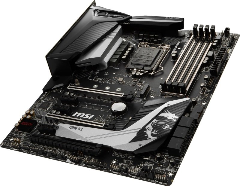 msi mpg z390 gaming pro carbon lga 1151 ddr4 motherboard