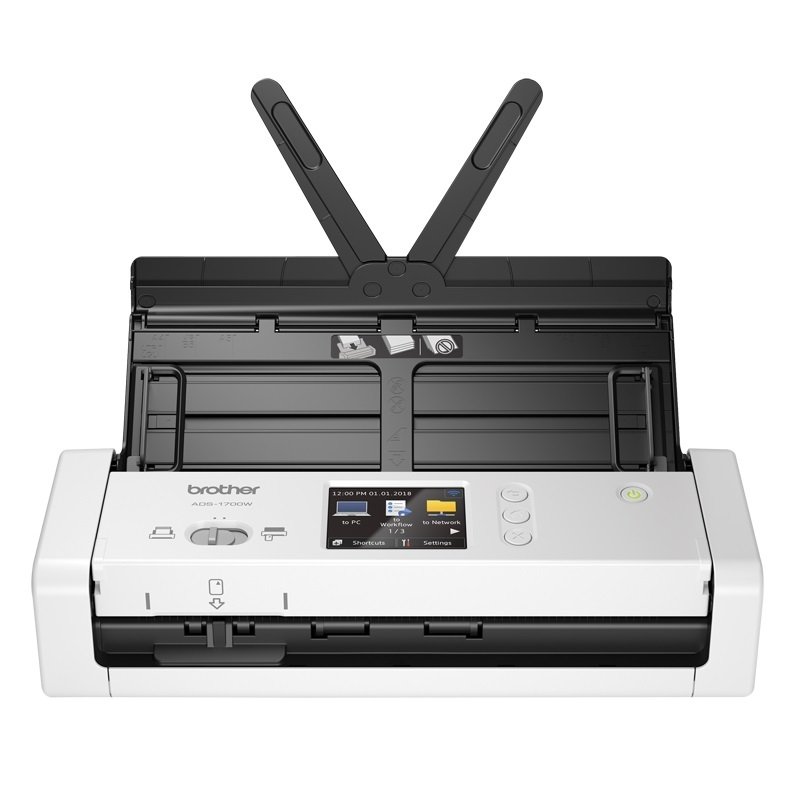 Brother Ads 1700w A4 Colour Mobile Document Scanner