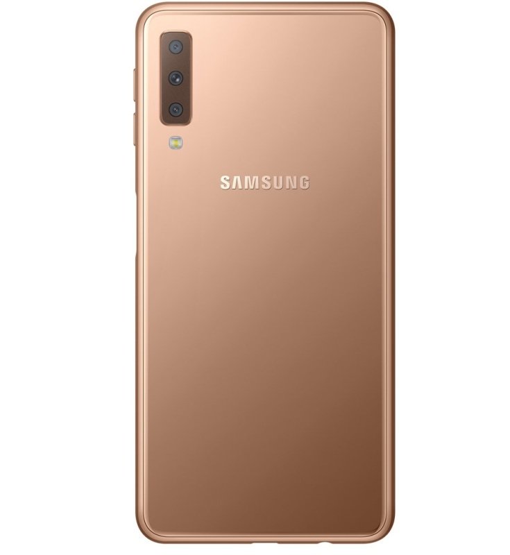 samsung a750f a7 gold smartphone