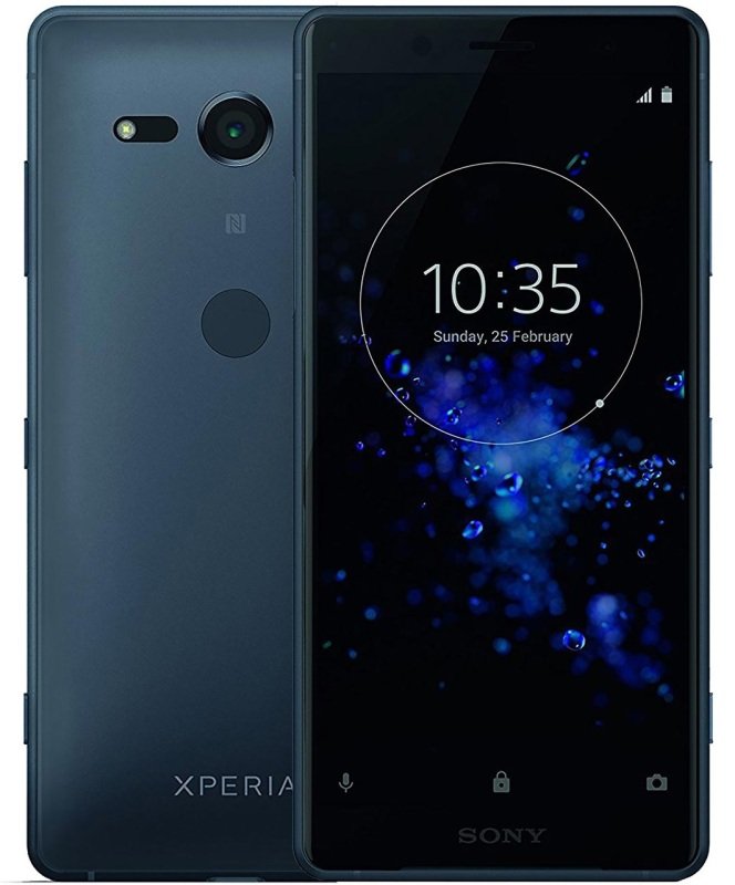 sony xperia xz2 5.8" display 4gb 64gb 19mp main camera - black