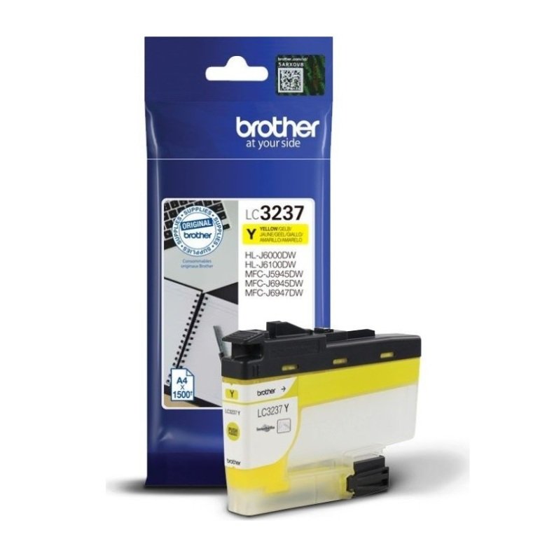 Image of Brother LC3237Y Yellow High Yield Ink Cartridge