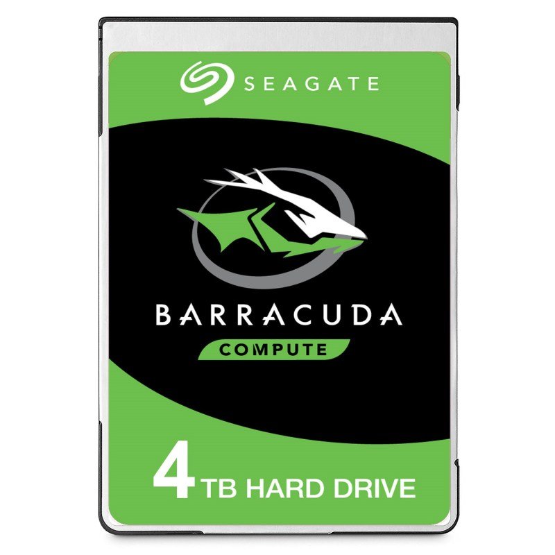 Seagate BarraCuda 4TB Laptop Hard Drive 2.5" (15mm) 5400RPM 128MB Cache