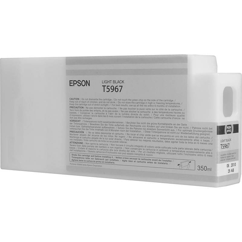 Image of Epson InkCart/T804700 UltraChrome 700ml Tank, Light Black - C13T804700