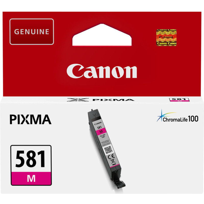 Image of Genuine Canon 2104C001 CLI-581M Magenta Ink Cartridge