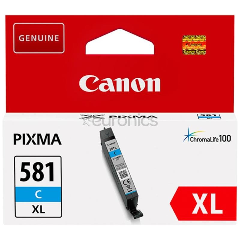 Image of Canon Ink/CLI-581XL Cartridge Cyan - 2049C001