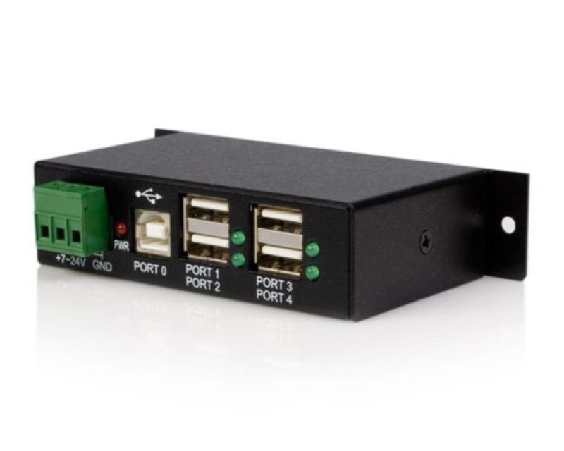 Click to view product details and reviews for Startechcom 4 Port Rackmount Usb 30 Hub Metal Industrial Usb 30 Hub.