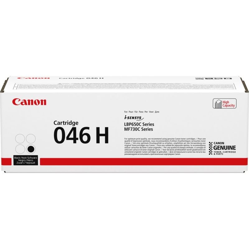 Canon 046H-BK Black High Capacity Toner Cartridge Review