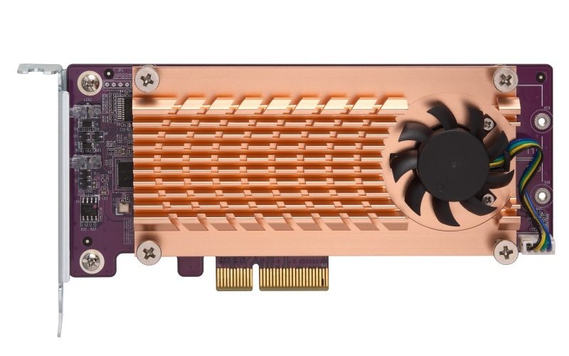 Click to view product details and reviews for Qnap Qm2 2p 244a Dual M2 22110 2280 Pcie Ssd Expansion Card.