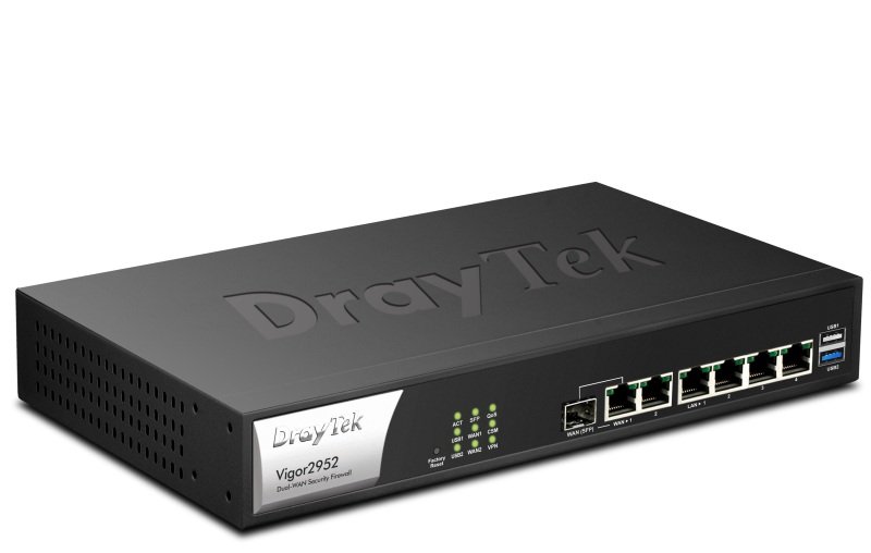 DrayTek Vigor 2952 Dual-WAN High Performance Router/Firewall Review