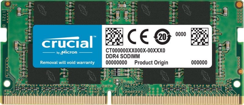 Crucial 4GB (1x4GB) 2400MHz CL17 DDR4 SODIMM Memory