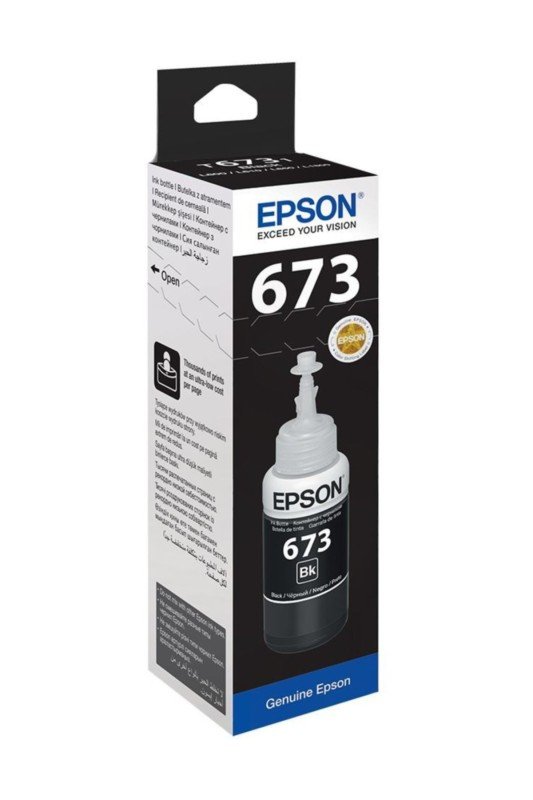 Image of Epson T6731 Ink cartridge black, 70ml