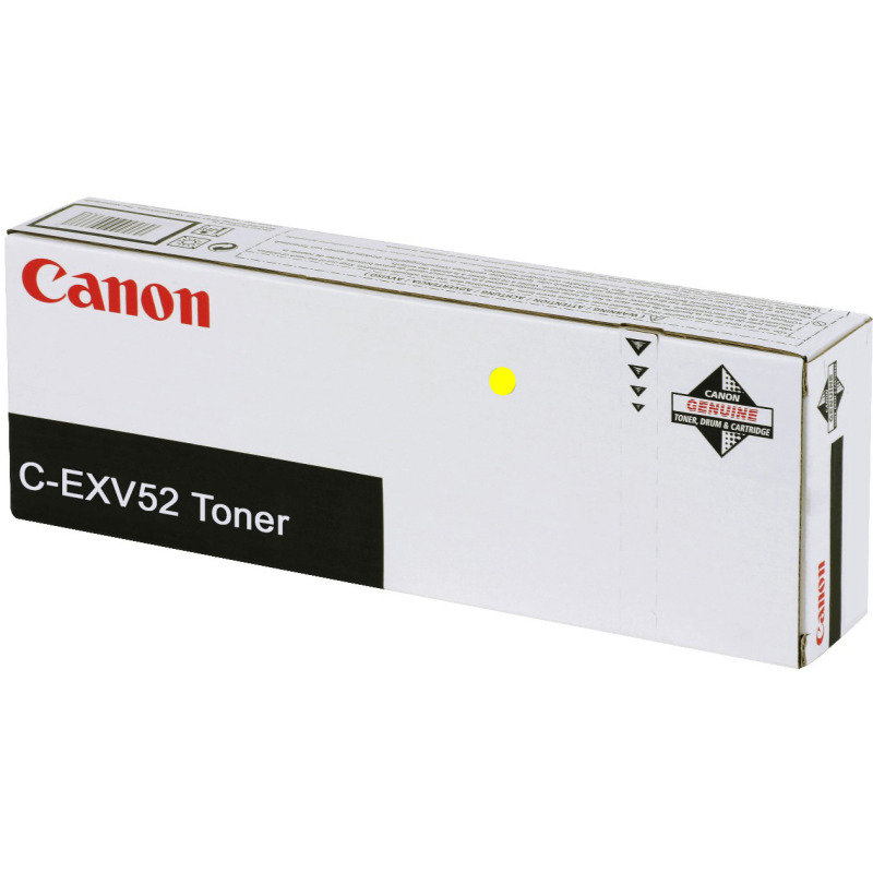 Canon 1001C002 C-EXV52 Yellow Toner Cartridge