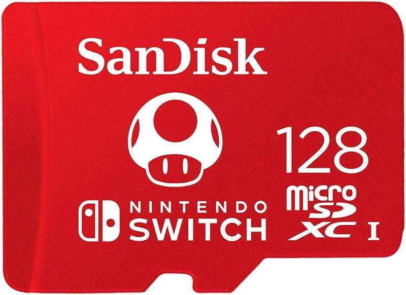 SanDisk 128GB MicroSDXC UHS-I Card for Nintendo Switch