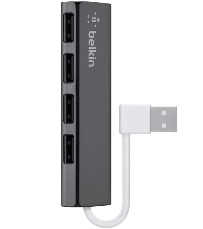 Click to view product details and reviews for Belkin 4 Port Ultra Slim Travel Usb Hub.