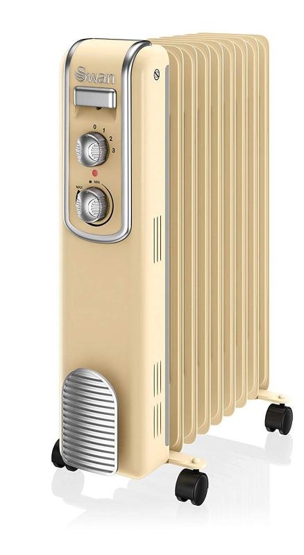 Swan SH60010CN 9 Finned Oil Filled Cream Radiator Review