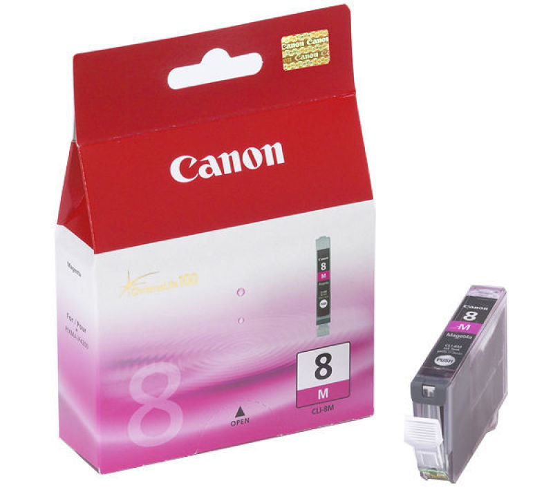 Image of Canon CLI 8M Magenta Ink Cartridge