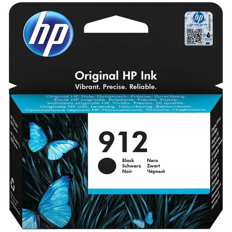 Image of HP 912 Ink Cartridge Black - 3YL80AE