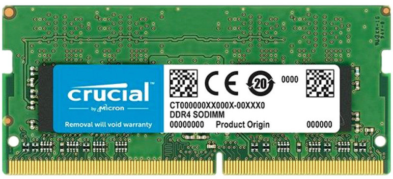 Image of Crucial 4GB (1x4GB) 2666MHz CL19 DDR4 SODIMM Memory