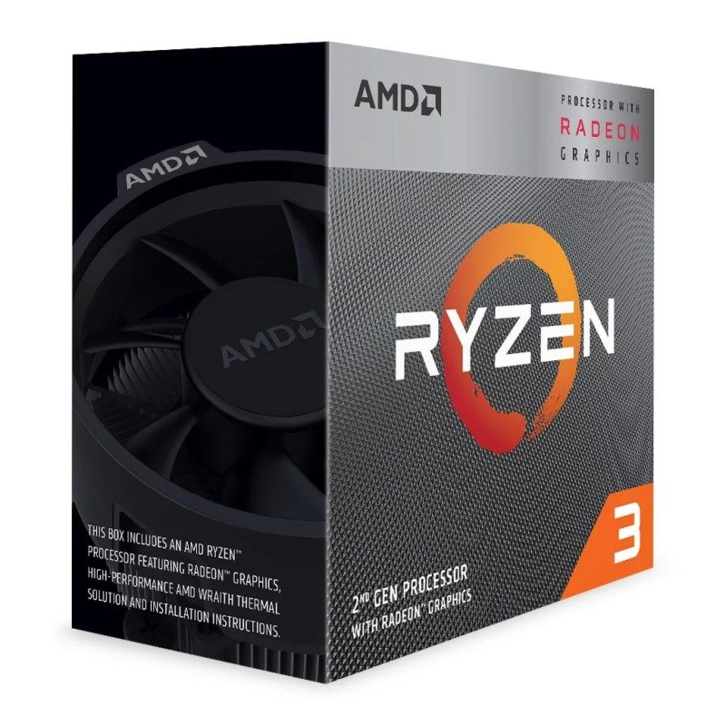 Amd Ryzen 3 3200g Cpu Processor With Radeon Vega 8 Graphics