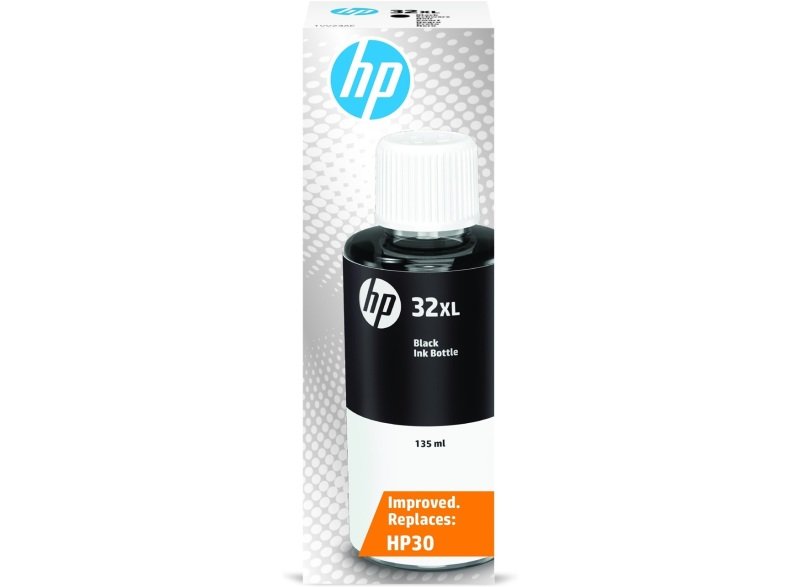 Image of Hp 32 Black Original Ink Bottle - Zone 2.1 Except Est Ltu Lva