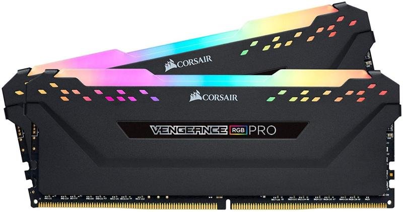 CORSAIR Vengeance RGB PRO 16GB DDR4 3600MHz CL18 Desktop Memory - Black