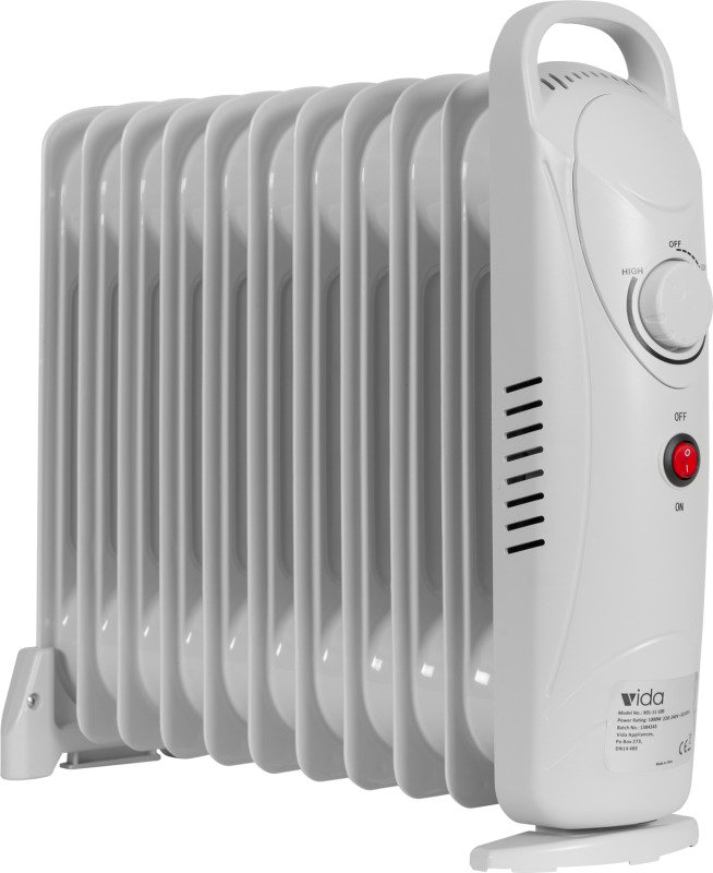 Vida 11 Fin Oil Heater (White) Review