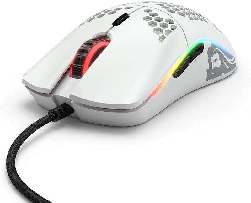Image of Glorious PC Gaming Race Model O USB RGB Odin Gaming Mouse - Glossy White