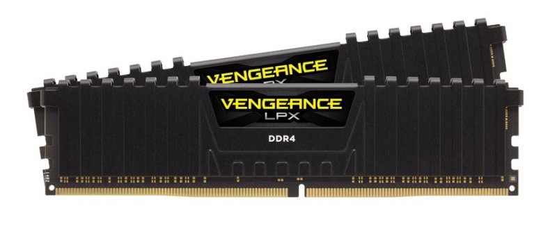 Image of Corsair Vengeance LPX 16GB DDR4 3200MHz CL16 AMD Ryzen Tuned Desktop Memory - Black