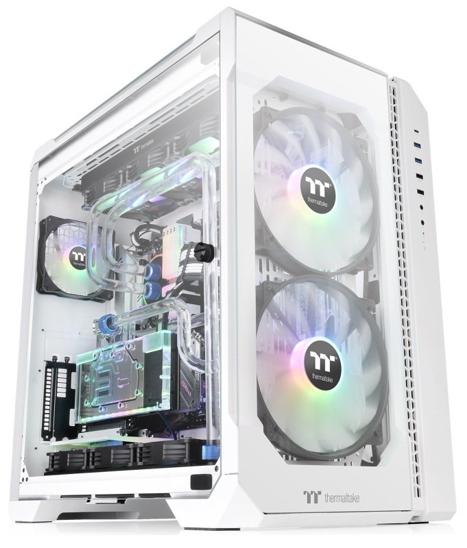 Image of ThermalTake View 51 Snow Mid Tower Windowed PC Gaming Case