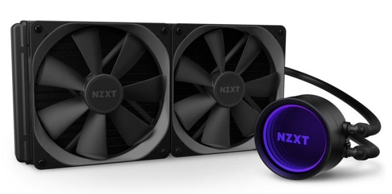 Image of NZXT Kraken X63 All In One 280mm Intel/AMD CPU Water Cooler with aRGB Infinity Water Block, Black