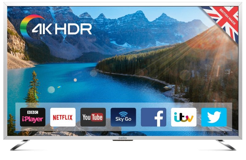 Cello C75SFS4K 75" Superfast Smart 4K HDR TV with Wi-Fi and Freeview T2 HD Review